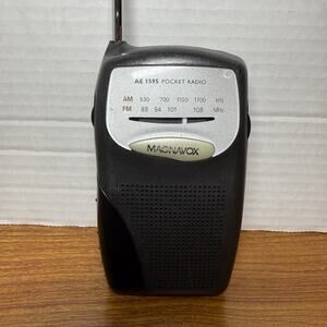 Vintage Magnavox AE1595 FM AM Tuner Working Good Antenna Used